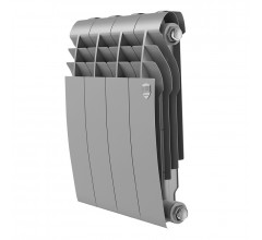 Радиатор Royal Thermo 350 х 4 секции BiLiner Silver Satin биметаллический секционный